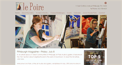 Desktop Screenshot of le-poire.com