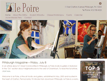 Tablet Screenshot of le-poire.com